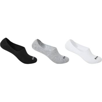 Image 1 of Firetrap 3pk Invisible Sock - Black/Wht/Gry
