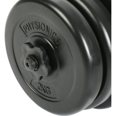 PHYSIONICS Jednoruční činka se závažím, 20 kg