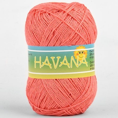 Příze Stenli Havana korálově červená