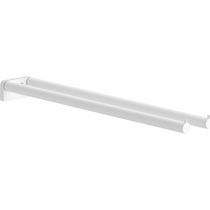 Hansgrohe AddStoris S - Двойна поставка за кърпи, дължина 44 см, матово бяло 41787700 (41787700)