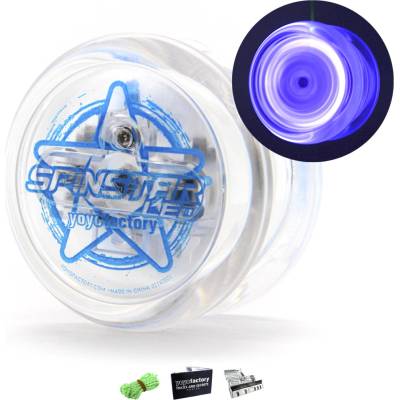 YoYoFactory bezbarvé svítící LED