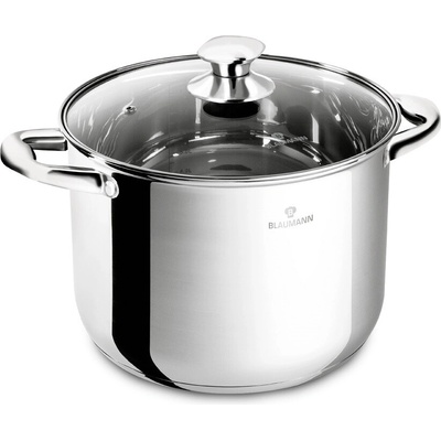 BLAUMANN Hrniec nerez a sklenená pokrievka 24cm/7,7l Gourmet Line