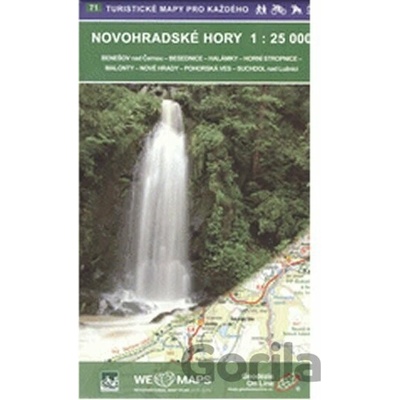 NOVOHRADSKÉ HORY 1 : 25 000