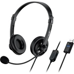 Genius HS-230U black USB-A (31710021401) Слушалки