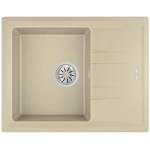 Teka Мивка Teka Stone 45 S-TG, Гранит, Обръщаема, За шкаф, 45 см, Слонова кост (115330046) Мивка за вграждане