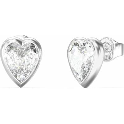 Guess Crystal Love náušnice JUBE06361JWRHT/U