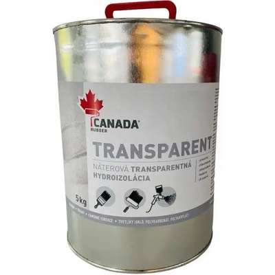 Canada rubber TRANSPARENT - transparentná hydroizolácia terás a balkónov 4kg