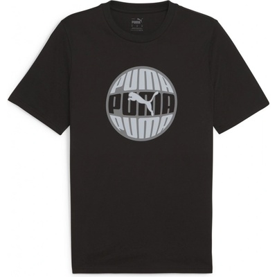 Puma pánské tričko GRAPHICS CIRCULAR TEE 68017401 černá
