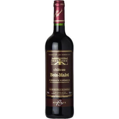Château Bois-Malot Le Rouge červené suché Bordeaux 2014 13,5% 0,75 l (holá láhev)