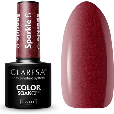 Claresa Gél lak Sparkle 8 5 ml