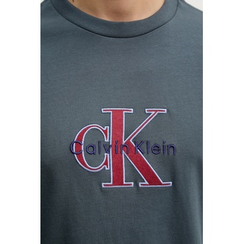 Calvin Klein Jeans Памучна тениска Calvin Klein Jeans (LV04RE815G)