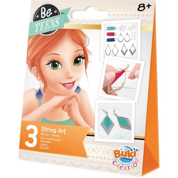Buki France Творчески комплект Buki Be Teens - Направи си сам стилни обеци (BKBE304)