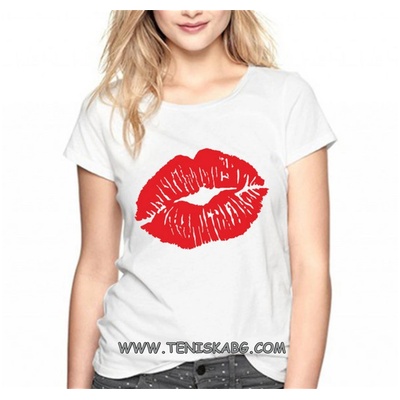 Fruit of the Loom Тениска - Lips