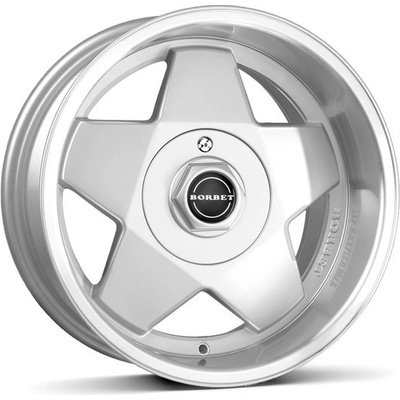 Borbet A 9x16 4x100 ET15 silver polished