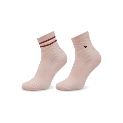 Tommy Hilfiger Комплект 2 чифта дълги чорапи дамски 701227306 Розов (701227306)