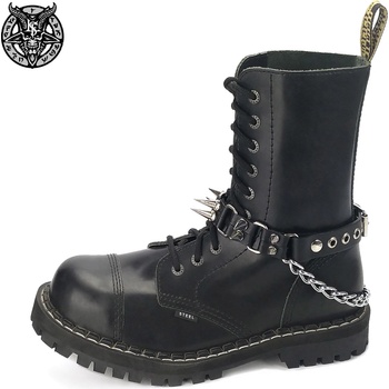 Leather & steel fashion яка (ремък за обувки) Смъртоносни шипове - lsf3 51