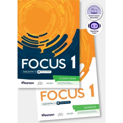 Focus 3rd Edition Level 1 Student´s Book and Workbook with Online Practice and AI