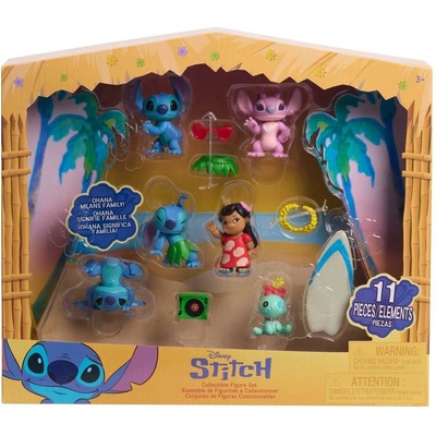Комплект фигури Disney - Stitch, 11 части (46112)