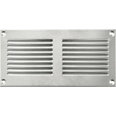 Ventishop KVMn 200 x 100 nerezová nerez