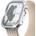 PanzerGlass Стъклен протектор за часовник PanzerGlass за Apple Watch 46 mm, Full Body - Bling Silver