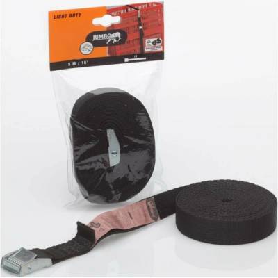 Jumbo upínací popruh Tie Down 25 mm x 5 m black