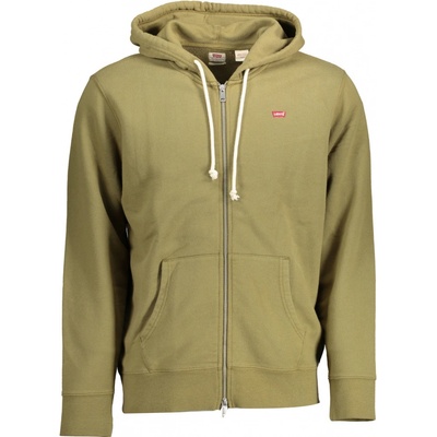 Levi's pánska mikina na zips zelená 34584 0010