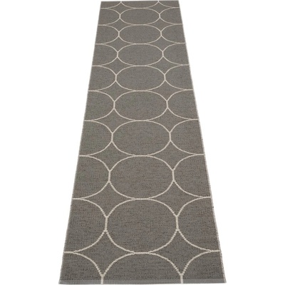 Pappelina Тъмносива пътека за открито и закрито 70x300 cm Boo Charcoal Linen - Pappelina (BOO9A730)