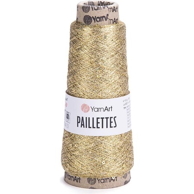 Yarn Art Paillettes 8002 zlatá