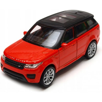 WELLY LAND ROVER RANGE ROVER SPORT ORANŽOVÝ NOVÝ KOVOVÝ MODEL 1:34