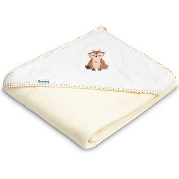 SENSILLO Detská osuška FROTTE 100X100 JELEŇ béžová