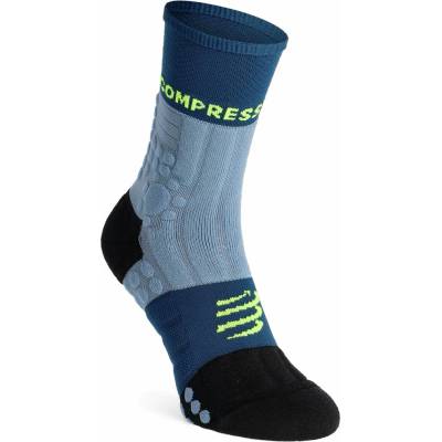 Compressport Pro Racing Socks Winter Trail Mosaic Blue Black
