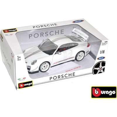 Bburago Porsche 911 GT3 RS 4.0 biela 1:18
