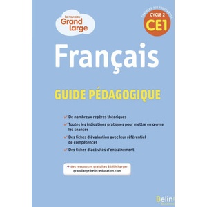 Le nouveau Grand Large CE1 - Guide pédagogique 2019 | Christophe, Chavigny (2019)