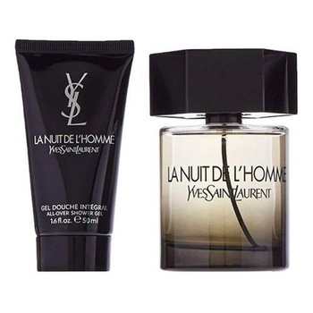 Yves Saint Laurent La Nuit de L`Homme Подаръчен комплект за мъже Размер EDT 100 ml + 50 ml душ гел