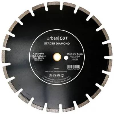 Stager Диамантен диск за бетон/асфалт Stager URBAN CUT/ 350 мм (1170122350)