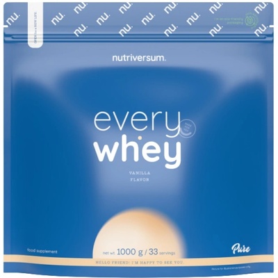 Nutriversum Every Whey | 100% Whey Protein Concentrate [1000 грама] Ванилия
