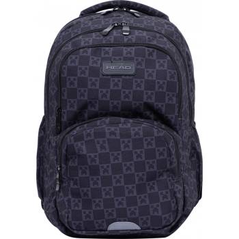 HEAD Ученическа раница Head - Пиксели, Сива (AS502024129)