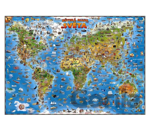 Dětská mapa světa