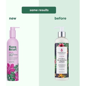 Flora & Curl Активатор на къдрици Flora&Curl Sweet Hibiscus Curl Activating Lotion, 300 мл