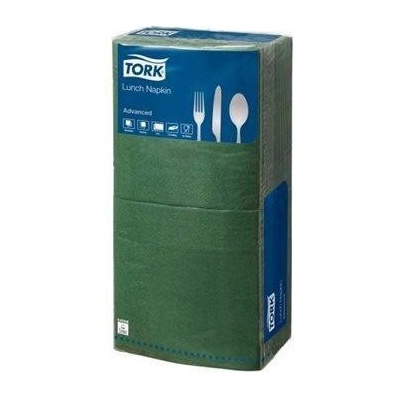 TORK 477214 ubrousky Advanced zelené 2V 33x33cm