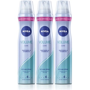 Nivea Volume Care лак за коса за увеличаване на обема 3 x 250 ml
