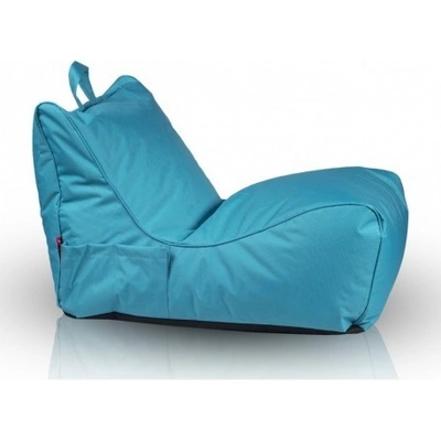 Ecopuf FLAVIO polyester NC7 Tyrkysová