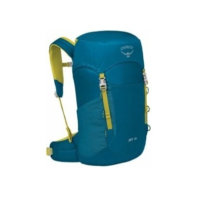 Osprey JET 18 blue spikemoss/lemongrass Modrá batoh