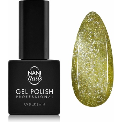 NANI Cat Eye gél lakl Lime Gold 6 m