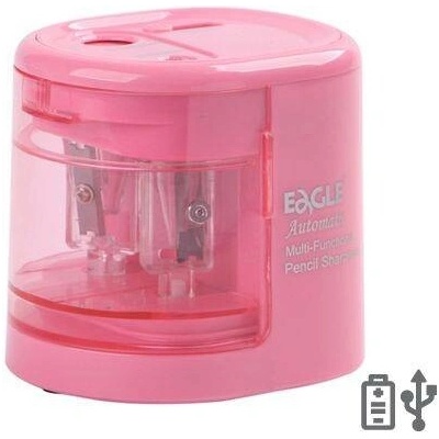 Struhadlo elektrické EAGLE EG-5161 USB, dva otvory - růžová