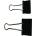 Office Products Щипка за пари Office Products, мини, 25mm, черна (01936-А)