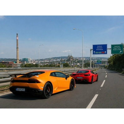Ferrari vs Lamborghini, 1 osoba, 40 minut
