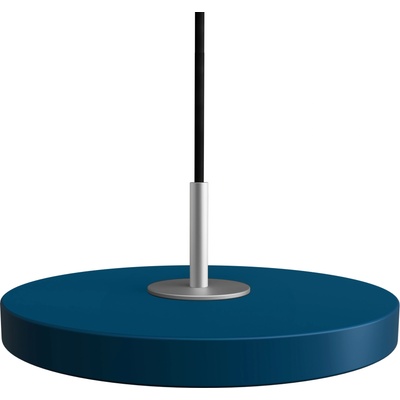 UMAGE Висяща лампа Asteria Micro със сребърен монтаж цвят петрол (2515C4262)