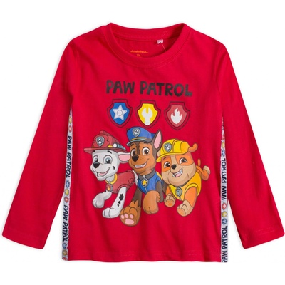 Dětské tričko Paw patrol ERBY červené – Zbozi.Blesk.cz
