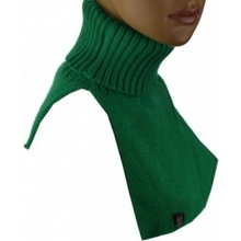 Dámsky rolákový šál zelený 001